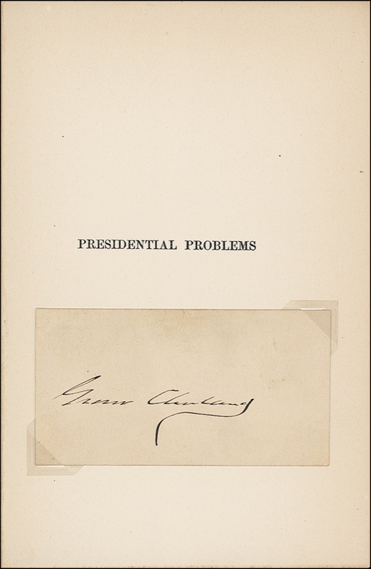 Lot 36 Grover Cleveland