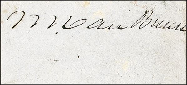 Lot 180 Martin Van Buren