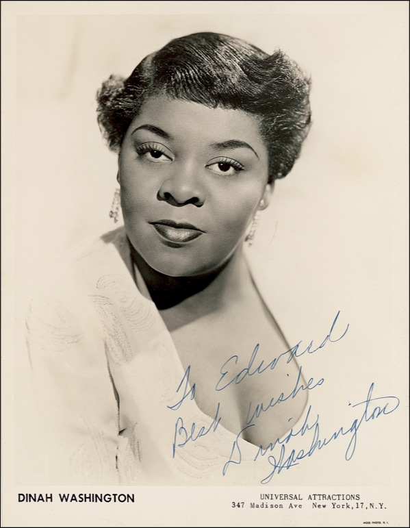 Lot 735 Dinah Washington