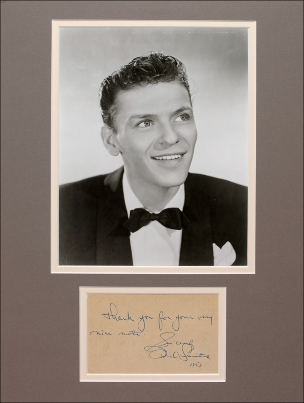 Lot 718 Frank Sinatra