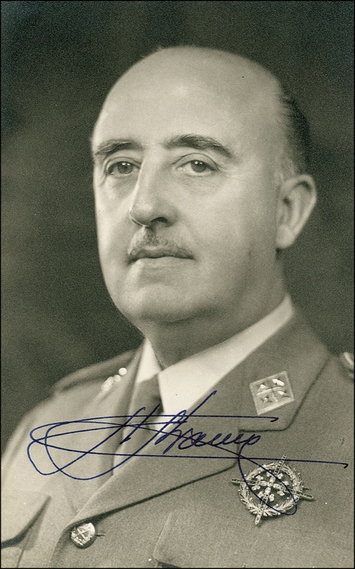 Lot 233 Francisco Franco