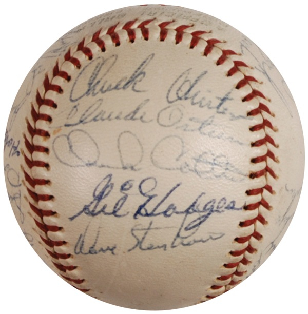 Lot 1316 Gil Hodges and the Washington Senators