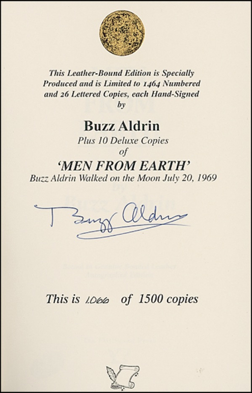 Lot 346 Buzz Aldrin