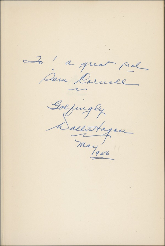 Lot 1309 Walter Hagen