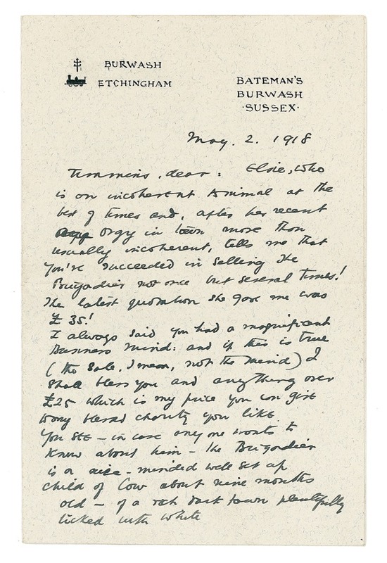 Lot 427 Rudyard Kipling