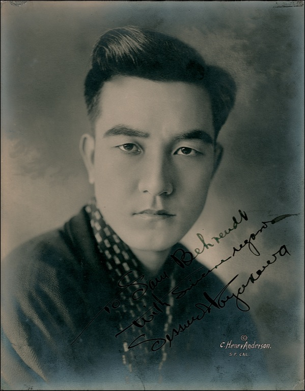 Lot 965 Sessue Hayakawa