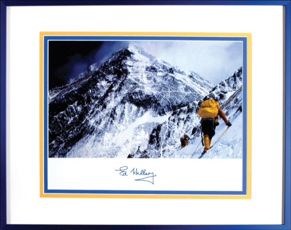 Lot 254 Edmund Hillary