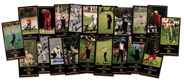 Lot 1301 Golf: Masters Champions