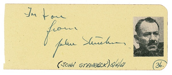 Lot 471 John Steinbeck