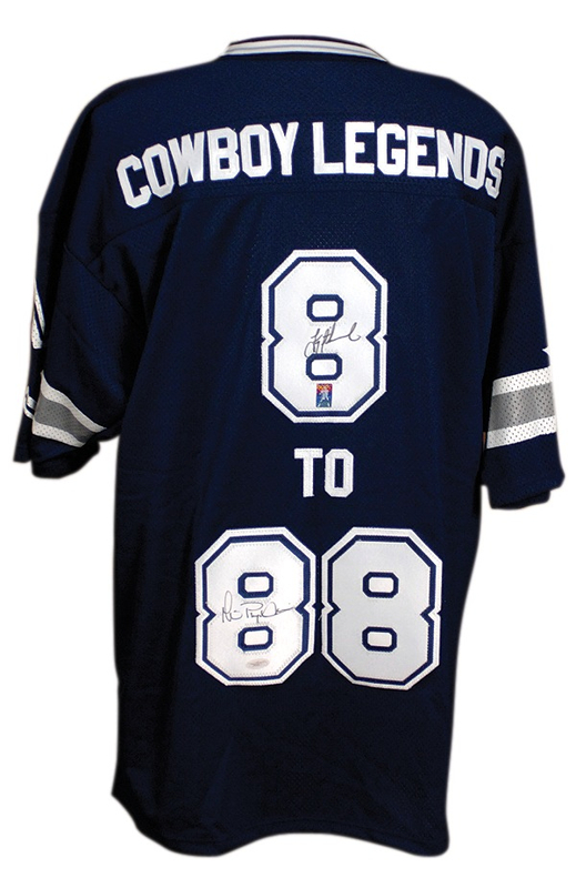 Lot 1215 Troy Aikman and Michael Irvin