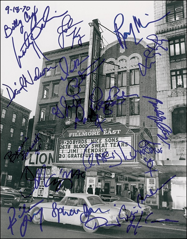 Lot 608 Fillmore East