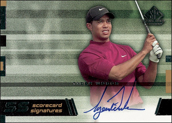 Lot 1452 Tiger Woods