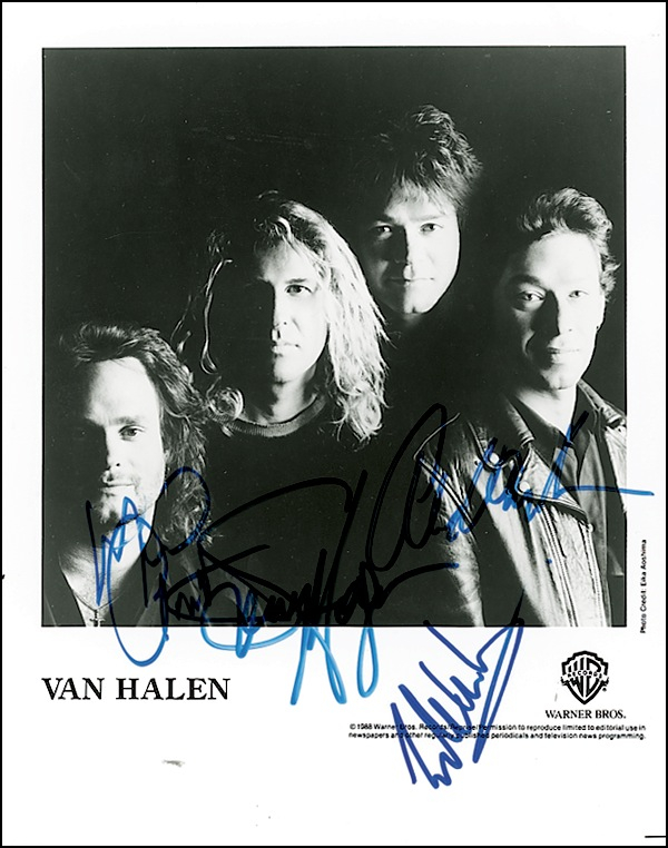 Lot 732 Van Halen
