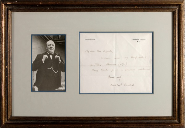 Lot 210 Winston Churchill