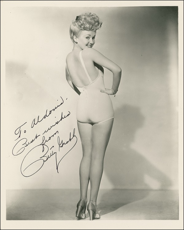 Lot 947 Betty Grable