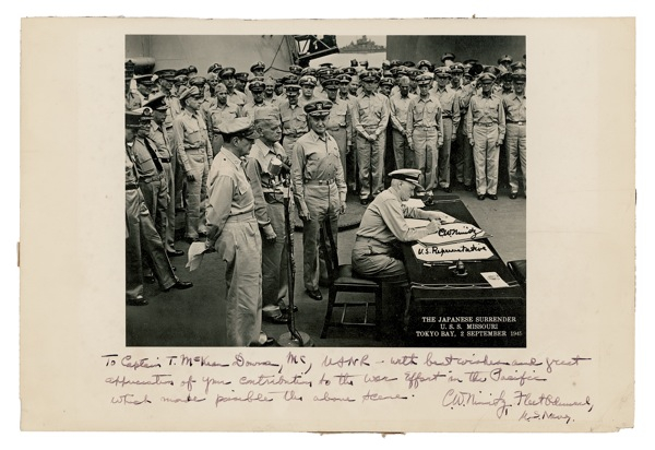 Lot 338 Chester W. Nimitz
