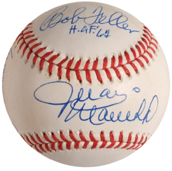 Lot 1230 Baseball Hall of Famers