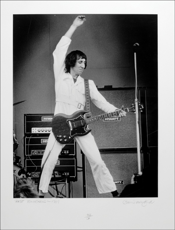 Lot 761 Barrie Wentzell: Pete Townshend