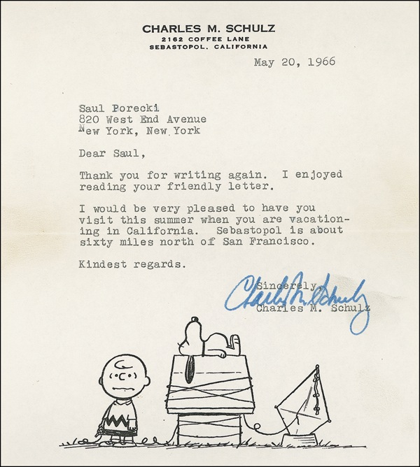 Lot 526 Charles Schulz