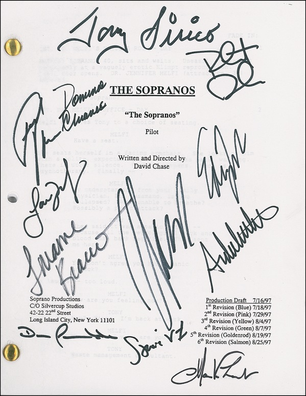 Lot 1139 The Sopranos