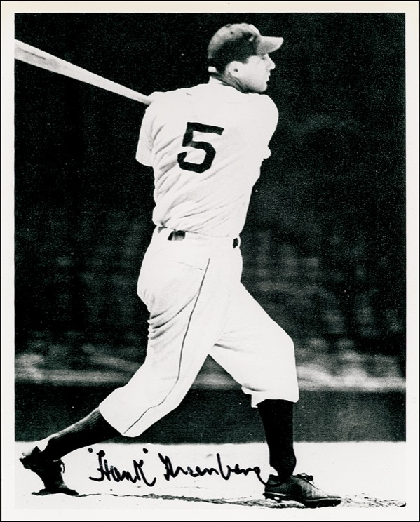 Lot 1304 Hank Greenberg