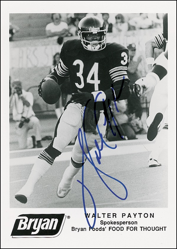 Lot 1394 Walter Payton
