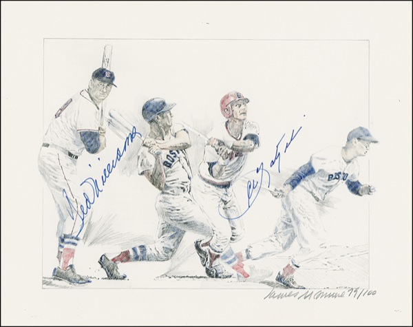 Lot 1446 Ted Williams and Carl Yastrzemski