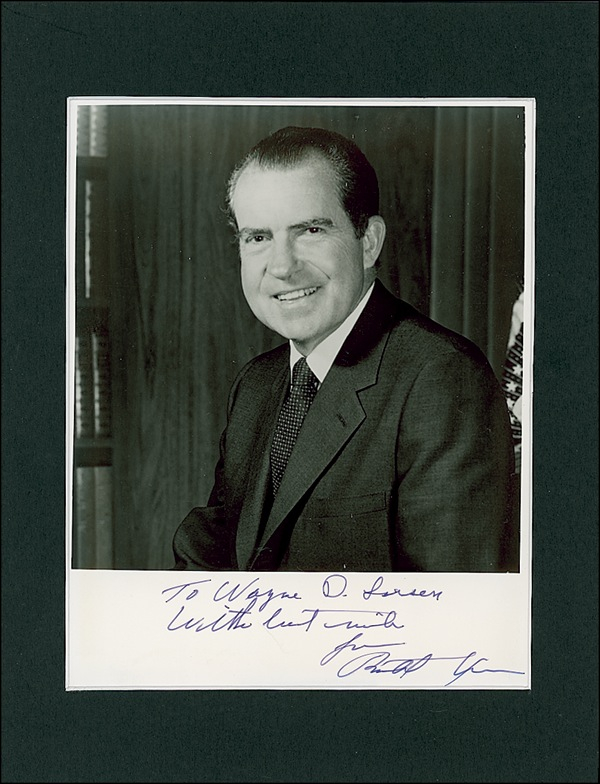 Lot 137 Richard Nixon