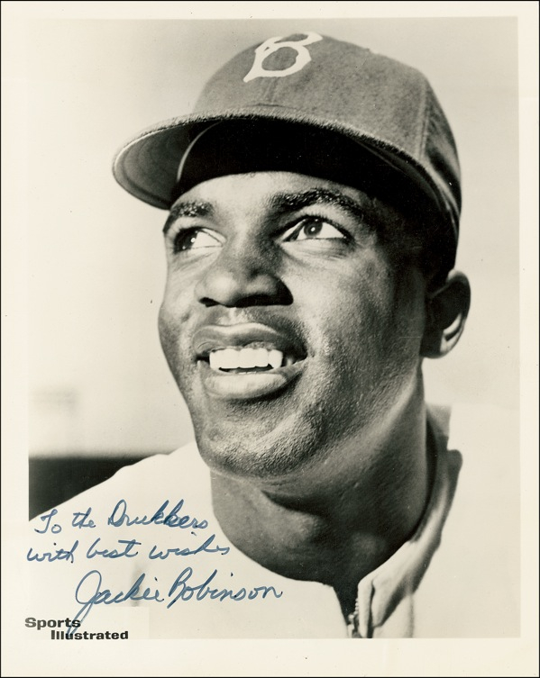 Lot 1407 Jackie Robinson