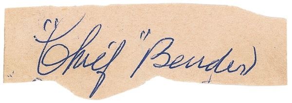 Lot 1238 Chief Bender