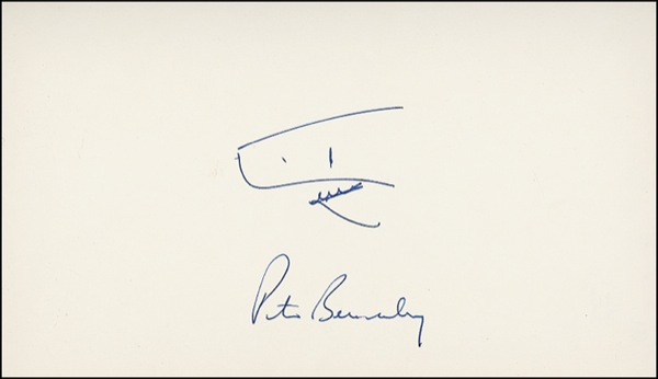 Lot 389 Peter Benchley