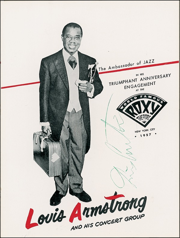 Lot 543 Louis Armstrong