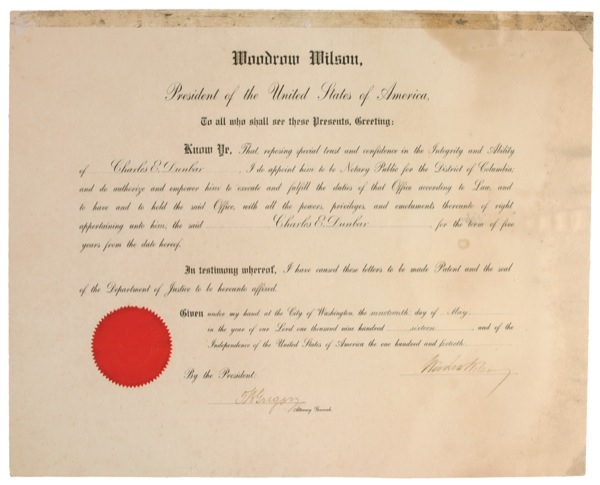 Lot 192 Woodrow Wilson