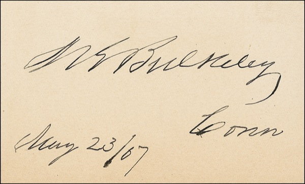 Lot 1254 Morgan G. Bulkeley