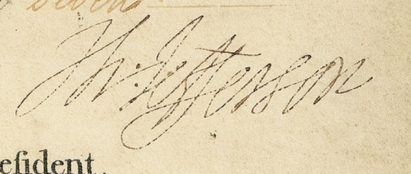 Lot 103 Thomas Jefferson