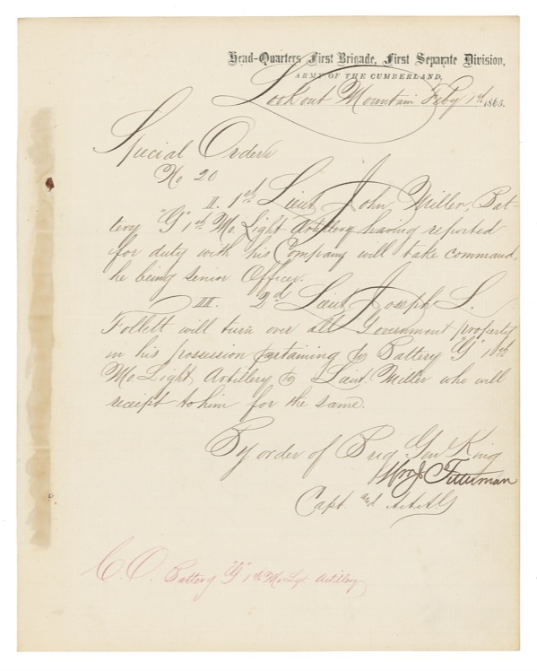 Lot 228 William J. Fetterman