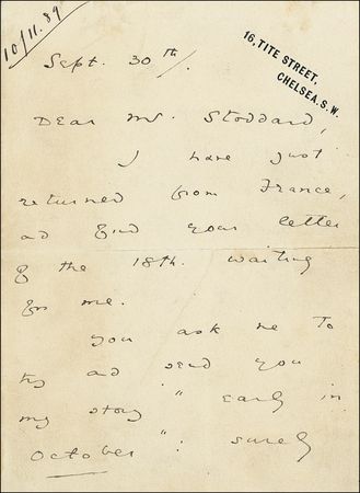 Lot #480 Oscar Wilde - Image 2