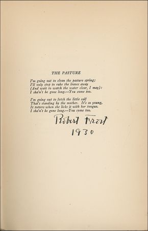 Lot #410 Robert Frost - Image 1
