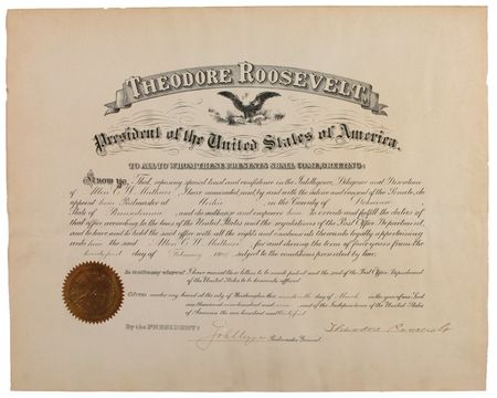 Lot #159 Theodore Roosevelt - Image 1