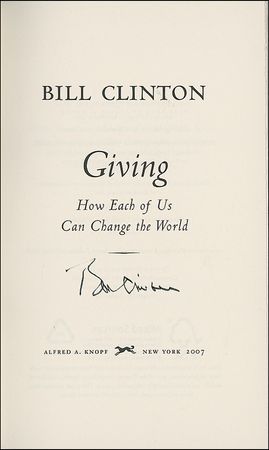 Lot #41 Bill Clinton - Image 1