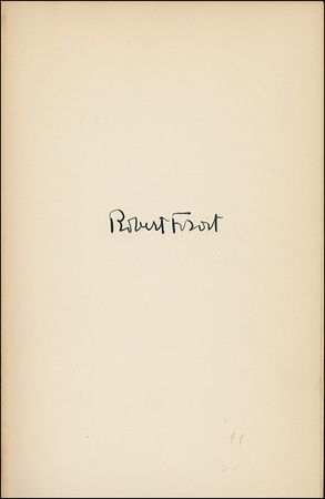 Lot #409 Robert Frost - Image 1
