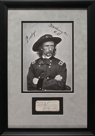 Lot #323 George A. Custer - Image 1