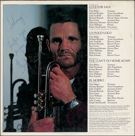 Lot #545 Chet Baker - Image 1