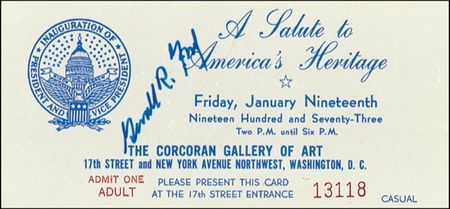 Lot #68 Gerald Ford - Image 1