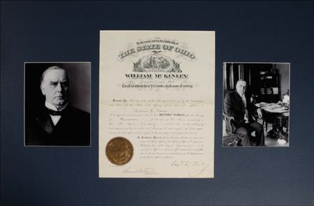 Lot #126 William McKinley - Image 1