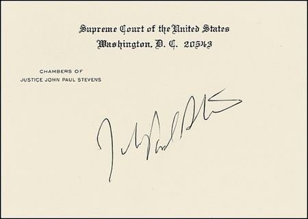 Lot #299 Supreme Court Justices - Image 2