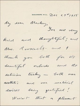 Lot #161 Theodore Roosevelt - Image 1