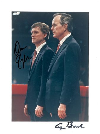 Lot #13 George Bush and Dan Quayle - Image 3