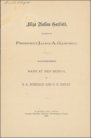 Lot #74 Lucretia R. Garfield - Image 2
