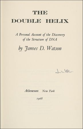 Lot #312 James D. Watson - Image 2